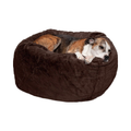 Giant Human-Sized Dog Bed for Adults - Ultra Soft Plush Bean Bag Bed