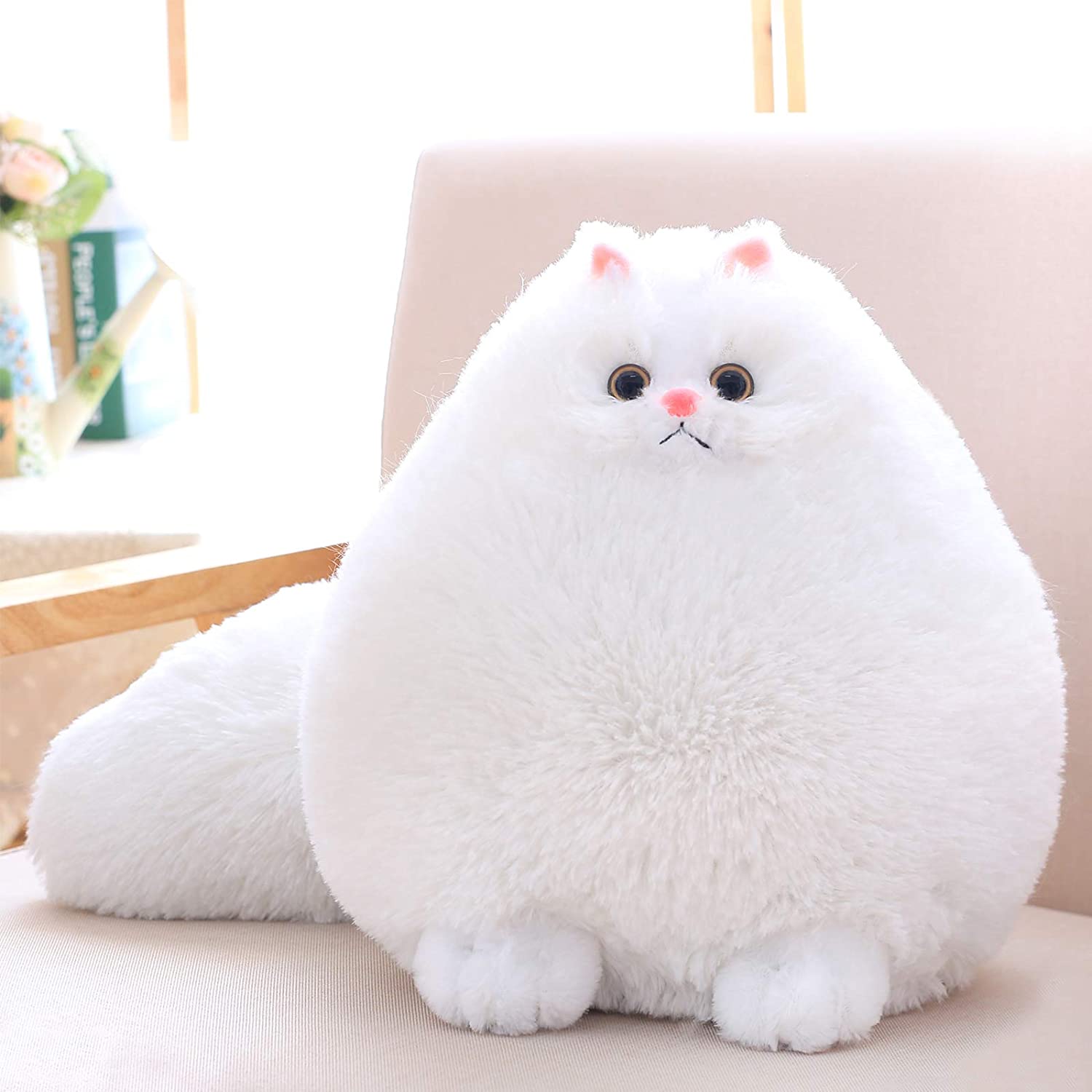 Weighted Cat Plush Hugging Pillow - Anxiety Relief Stuffed Animal